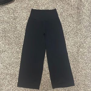 lululemon align high-rise wide-leg crop pant 23” size 4